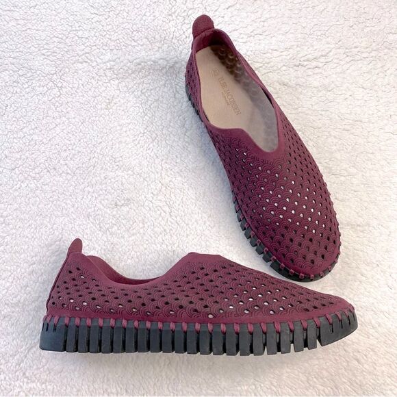 ILSE JACOBSEN TULIP PERFORATED SLIP-ON SNEAKERS - Picture 4 of 10